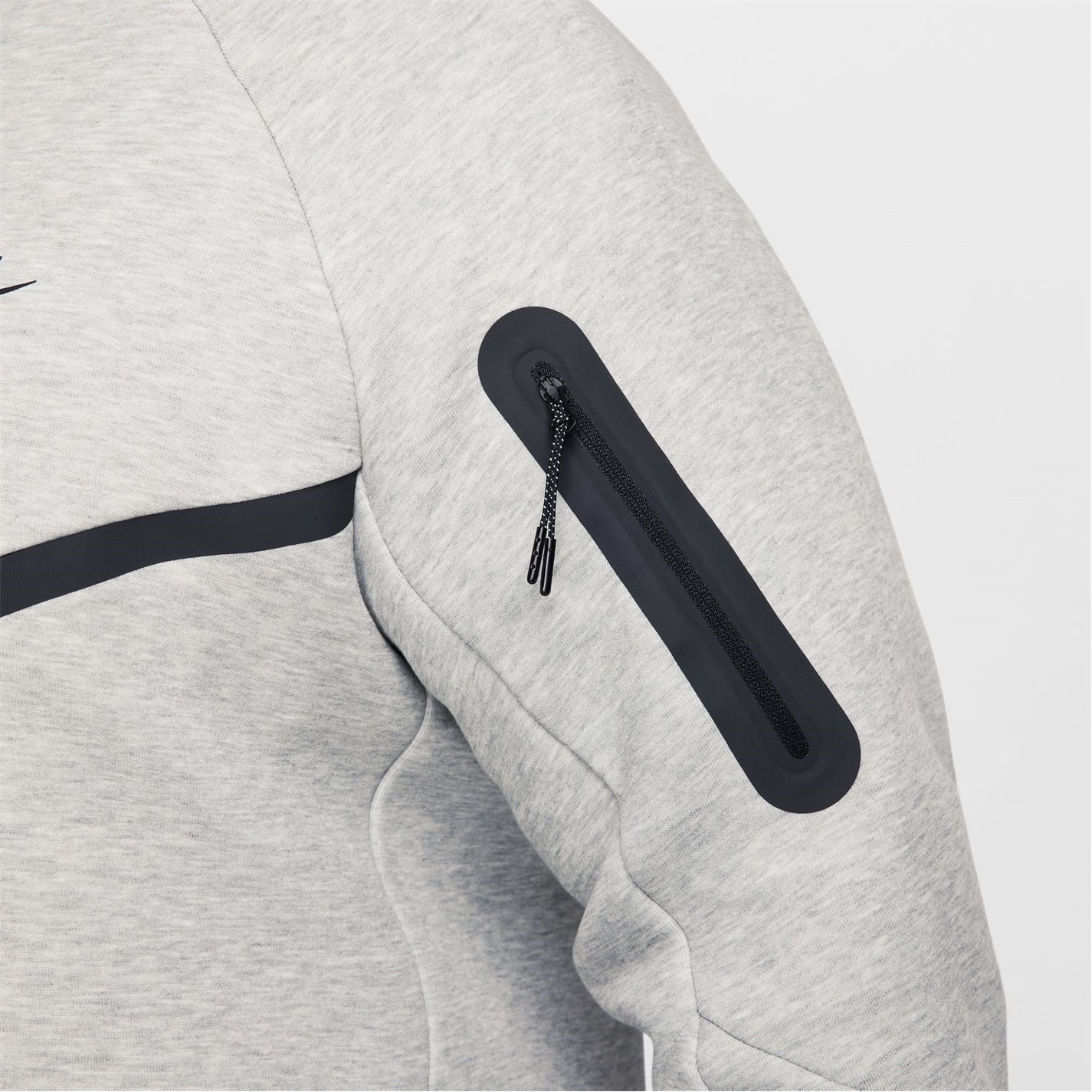 Hanorac fleece Nike Tech pentru Barbati gri deschis