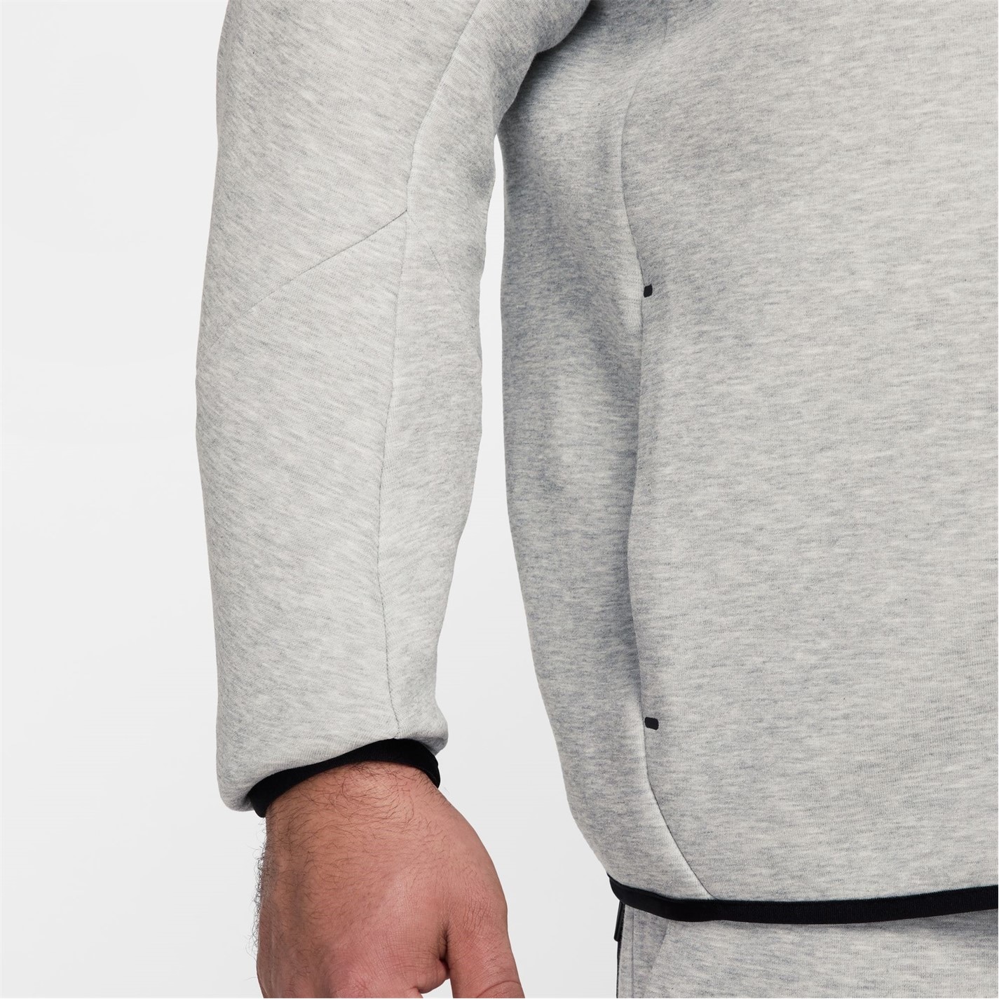 Hanorac fleece Nike Tech pentru Barbati gri deschis