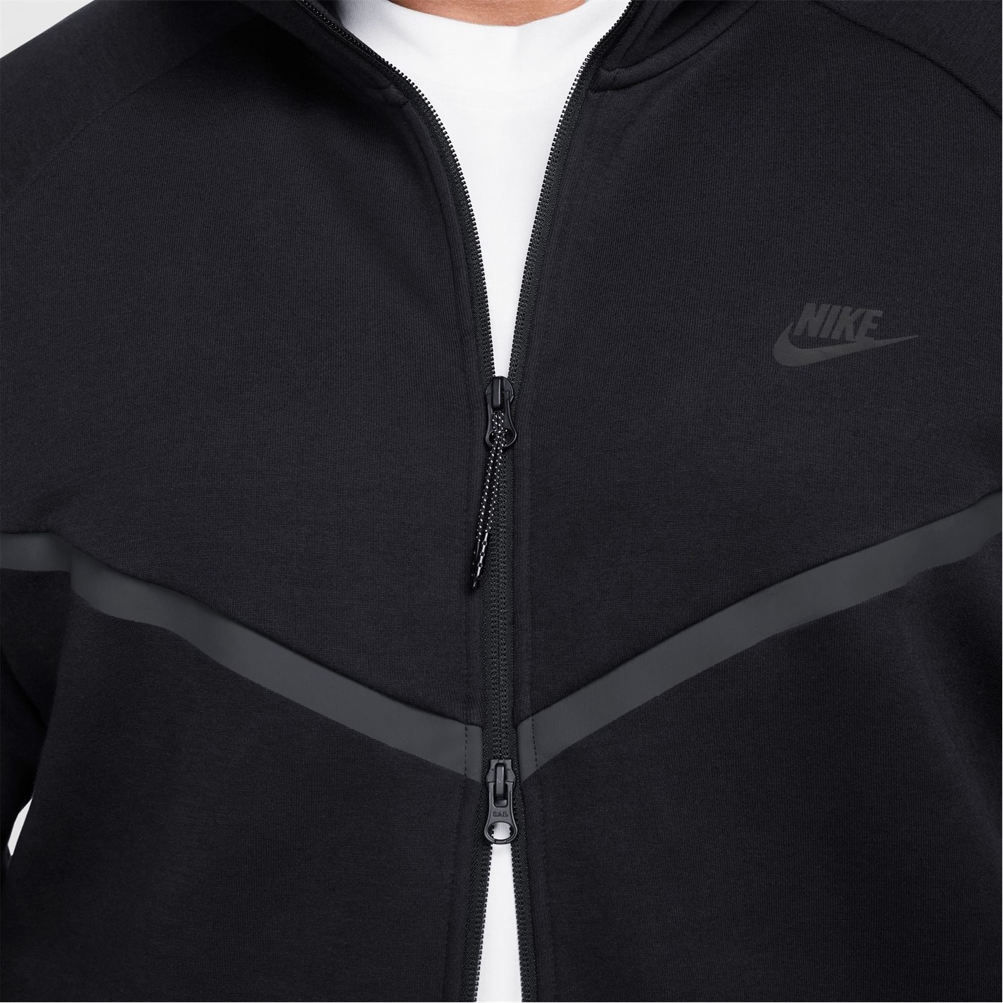 Hanorac fleece Nike Tech pentru Barbati negru