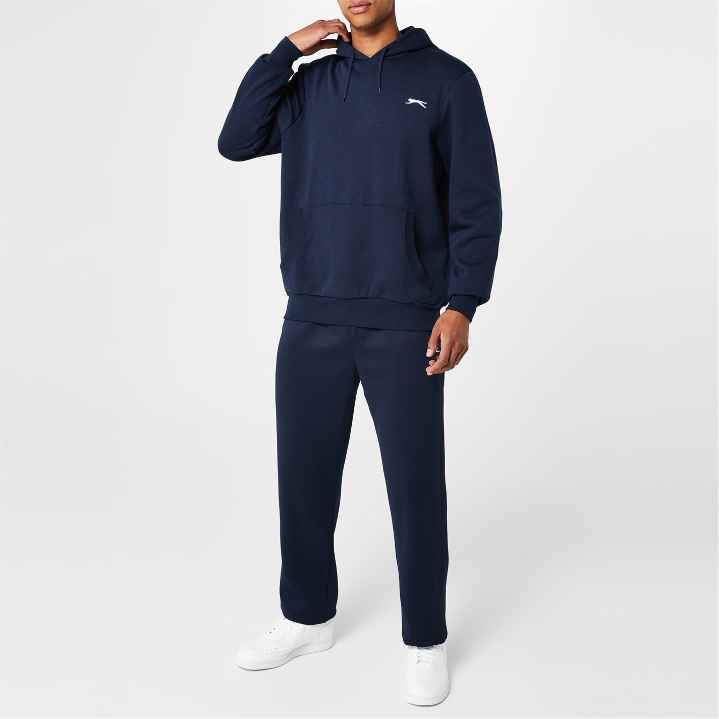 Hanorac fleece Slazenger pentru Barbati bleumarin