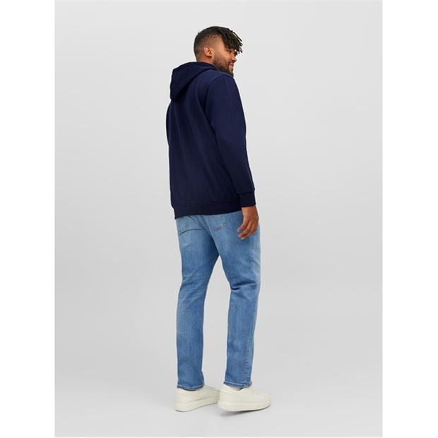 Hanorac Jack and Jones Logo marimi mari pentru Barbati bleumarin blazer