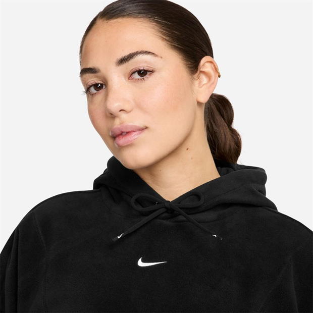 Hanorac Nike One Polar pentru femei negru