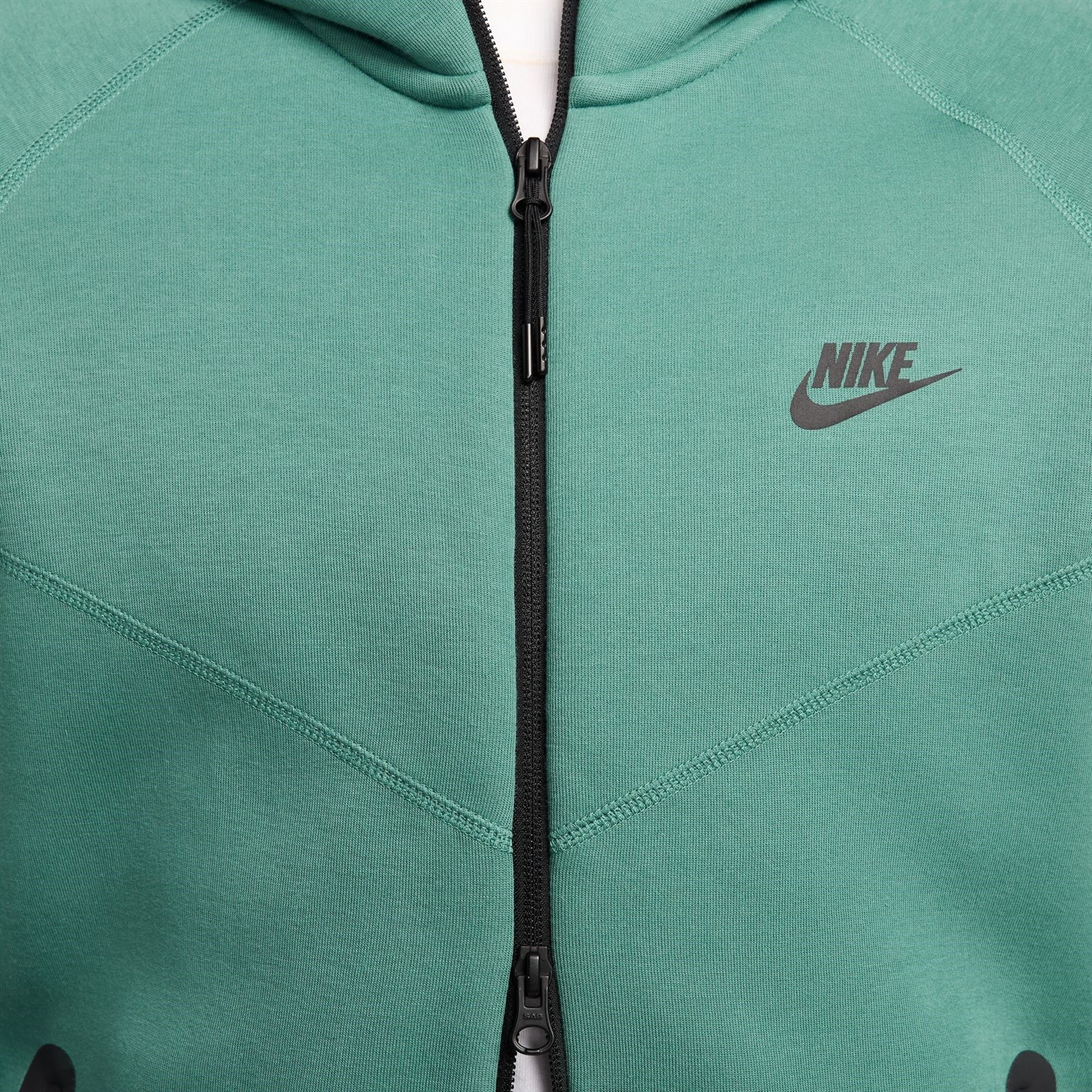 Hanorac fleece Nike Tech pentru Barbati verde negru