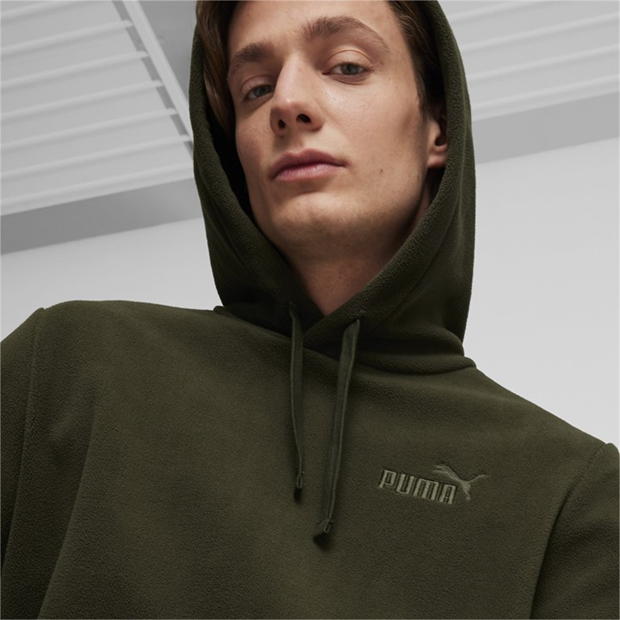 Hanorac Puma Ess Elevated Polarfleece pentru Barbati inchis oliv