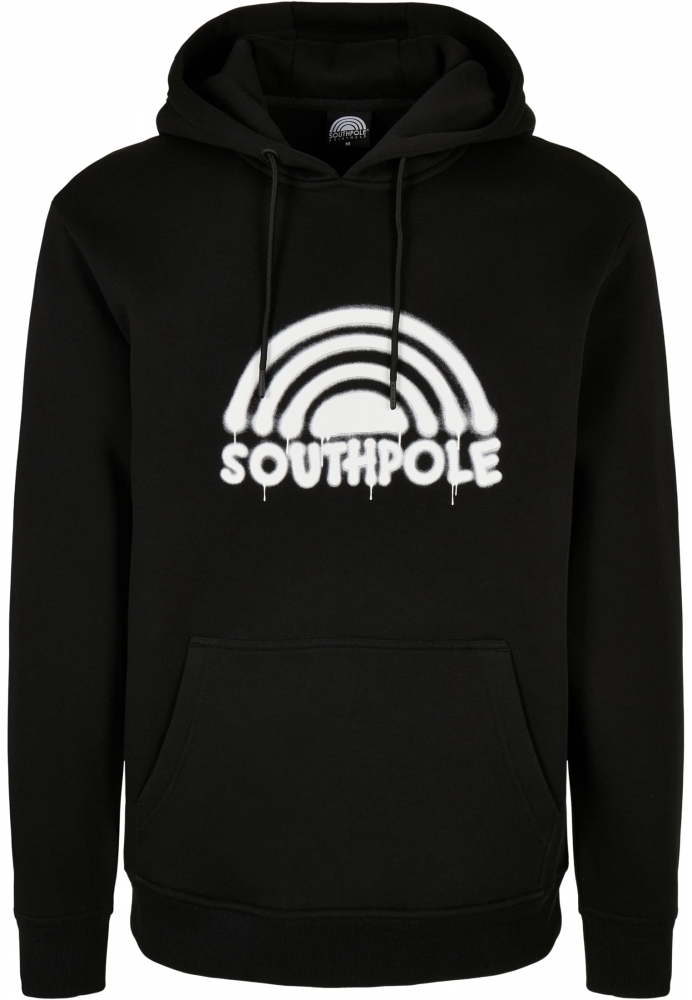 Hanorac Southpole Spray Logo negru