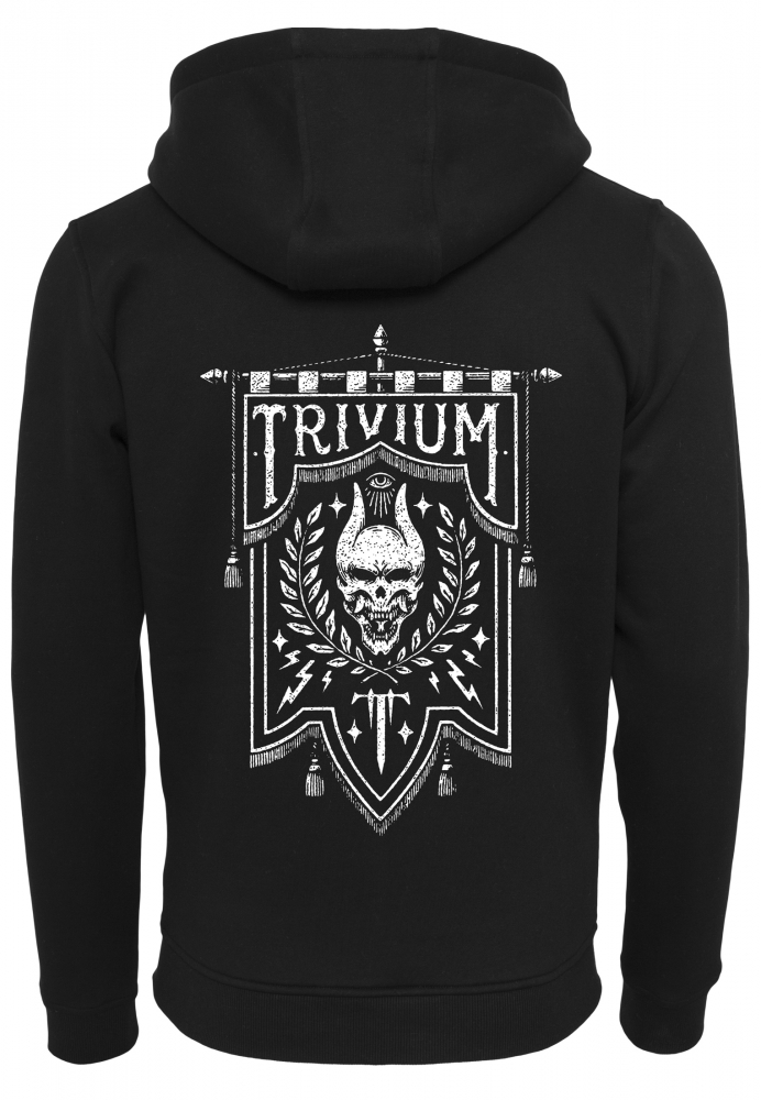 Hanorac Trivium Oni Banner cu fermoar negru Merchcode