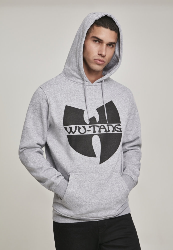 Hanorac Wu-Wear Logo deschis gri