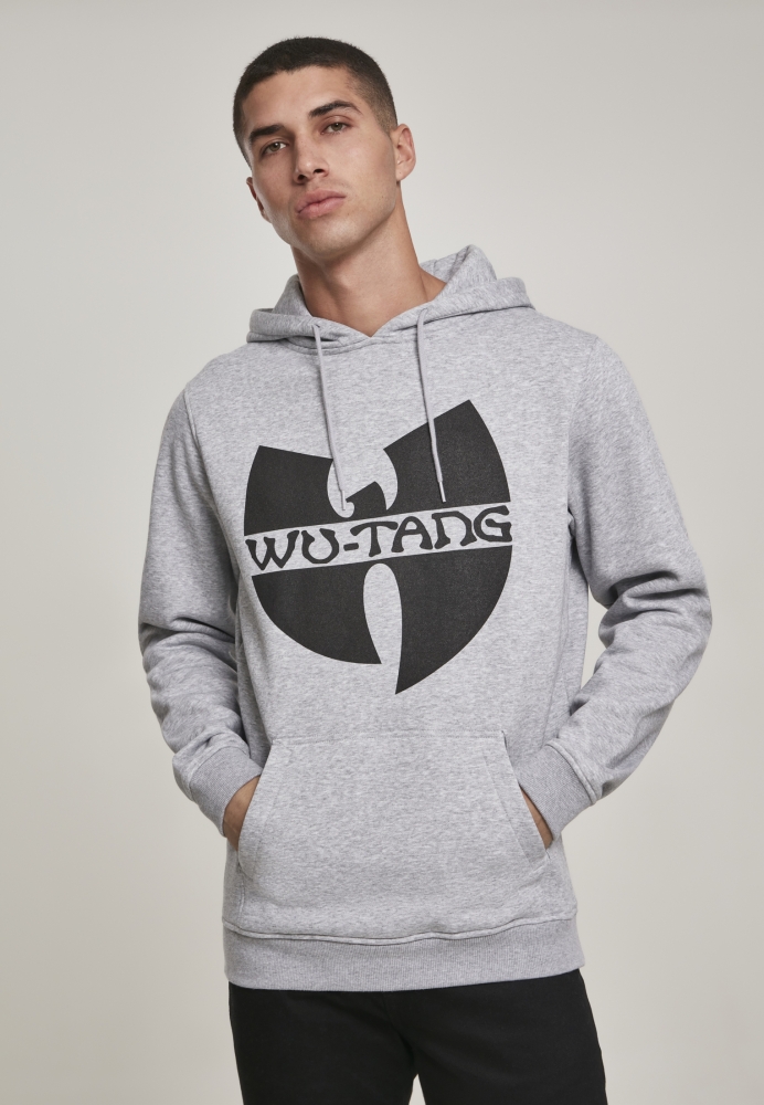 Hanorac Wu-Wear Logo deschis gri