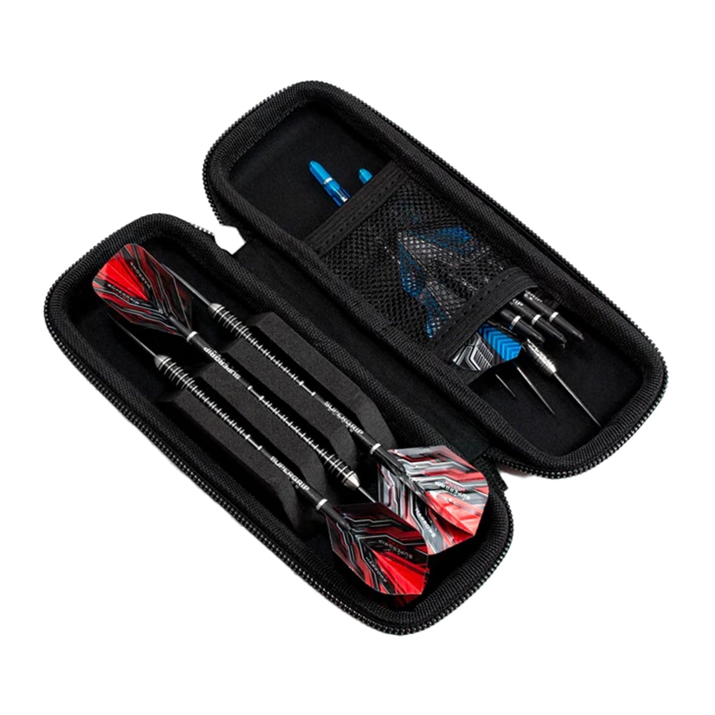 Harrows Darts Blaze Fire Darts Case negru rosu