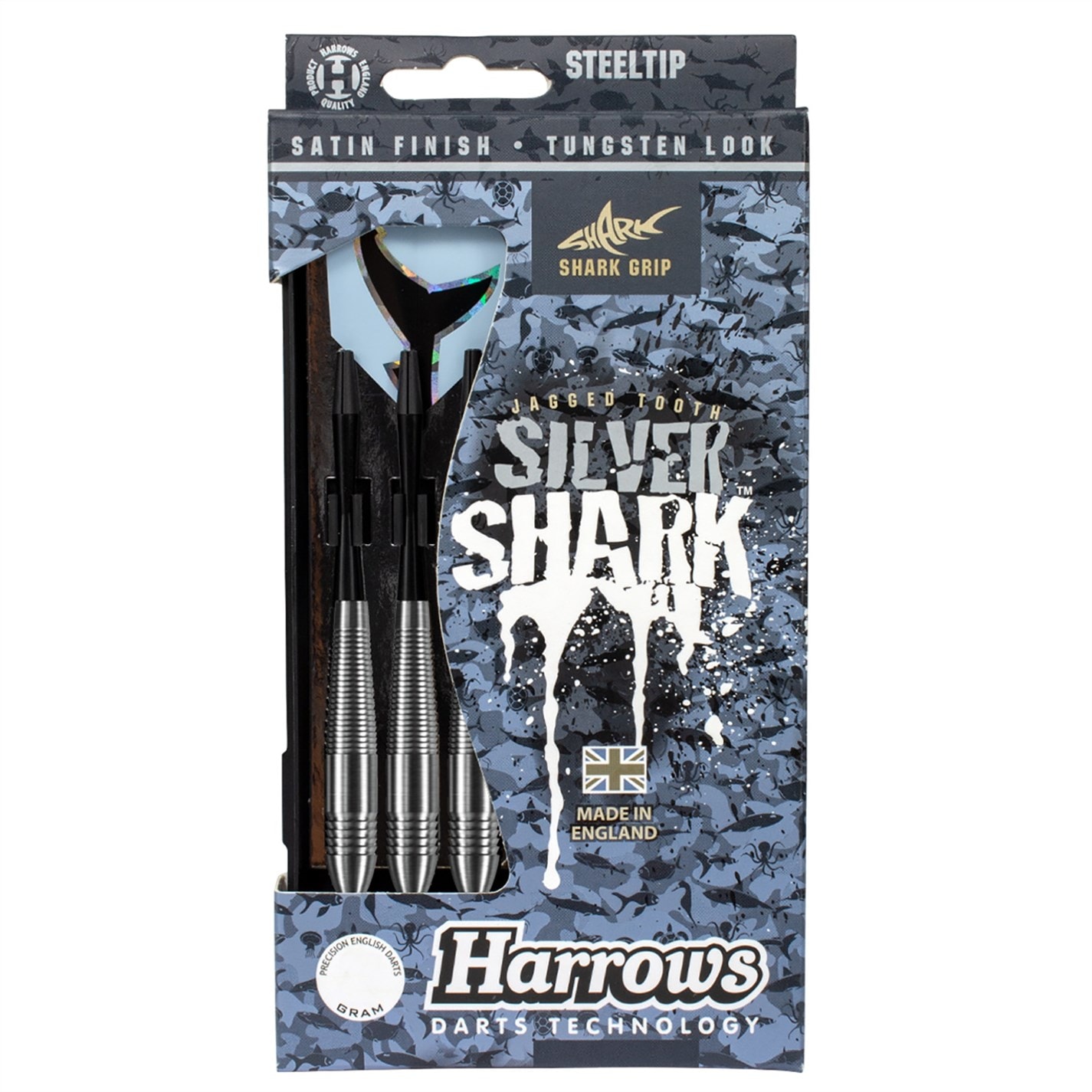 Harrows Darts argintiu Shark Darts