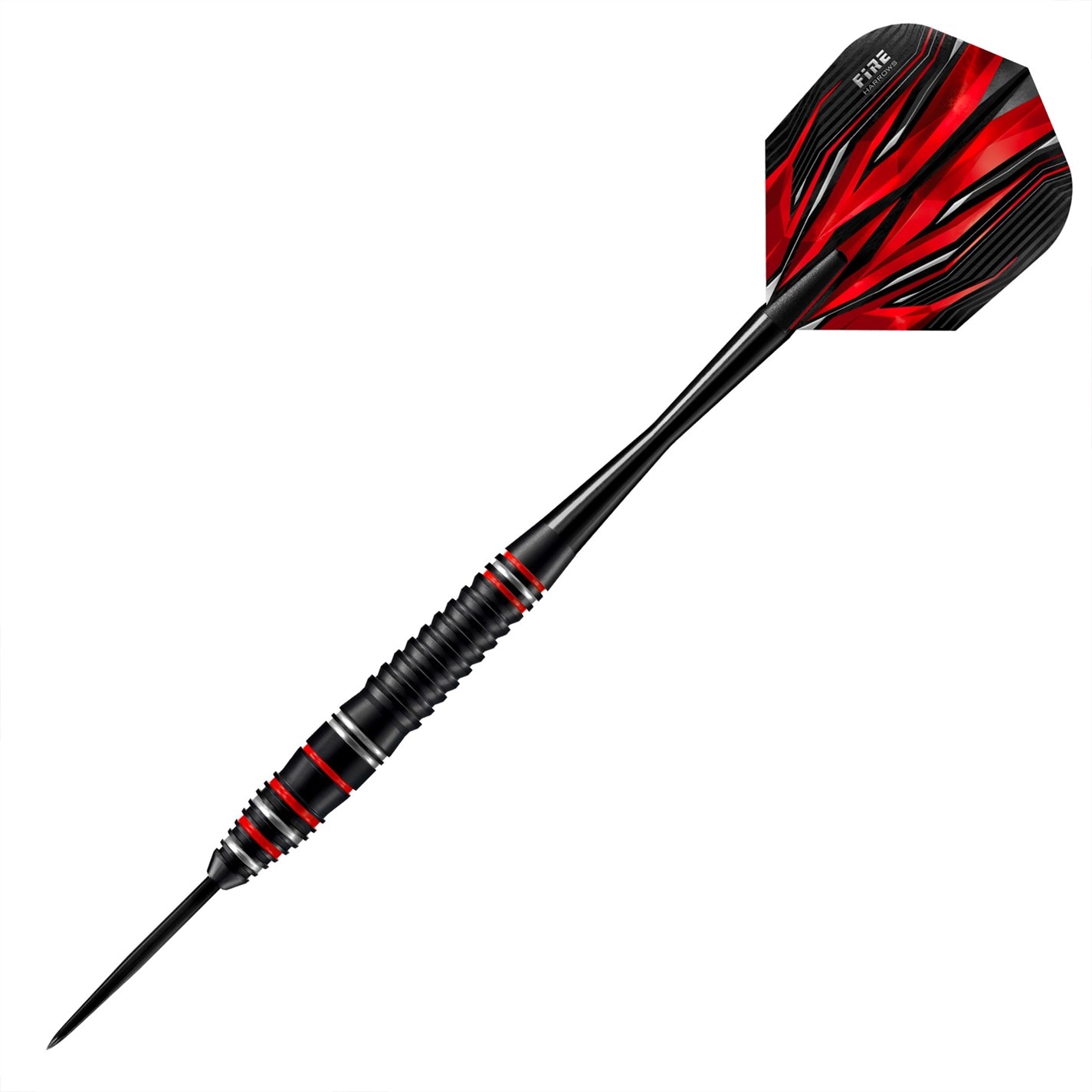 Harrows Darts Fire Alloy Darts negru rosu slv