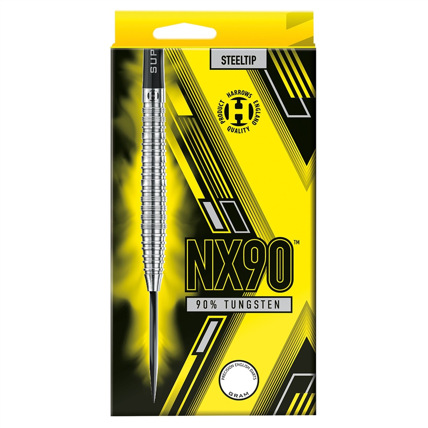 Harrows Darts NX90 90% Tungsten Darts argintiu