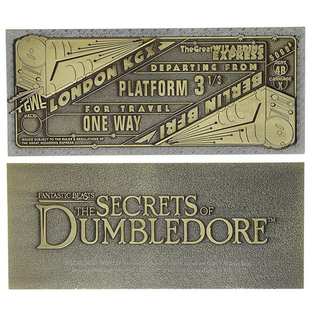 Harry Potter Fantastic Beasts Great Wizarding Express LE Ticket multicolor