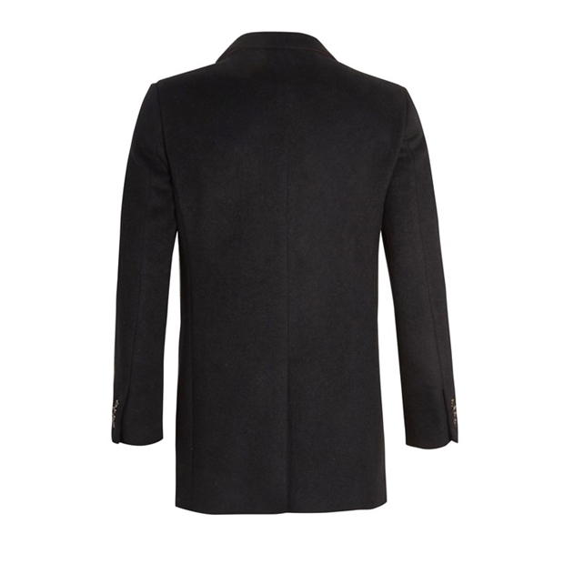 Harvey and Jones Overcoat pentru barbati negru