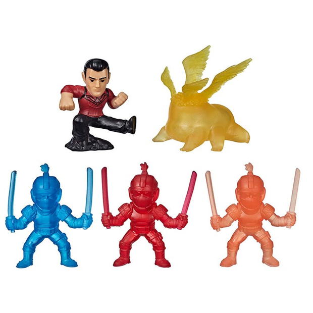 Marvel Shang-Chi: Brick Breaker Mini-Figures multicolor