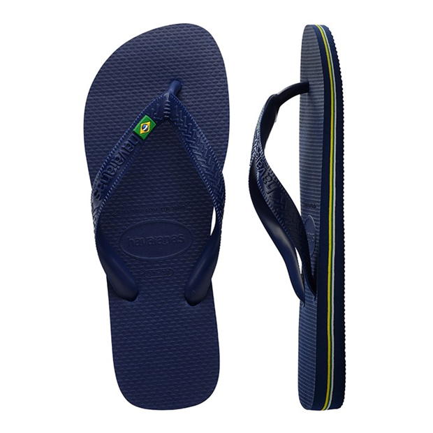 Slapi Havaianas Brasil pentru barbati bleumarin albastru