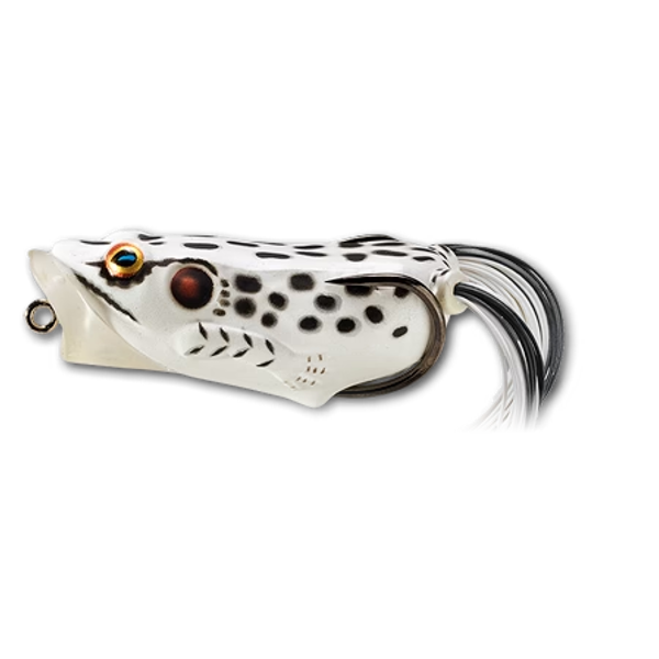 HOLLOW BODY FROG POPPER 5,5CM 11G ALBINO alb LIVE TARGET