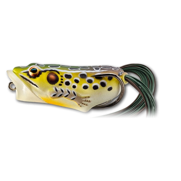 HOLLOW BODY FROG POPPER 6,5CM 14G EMERALD maro LIVE TARGET