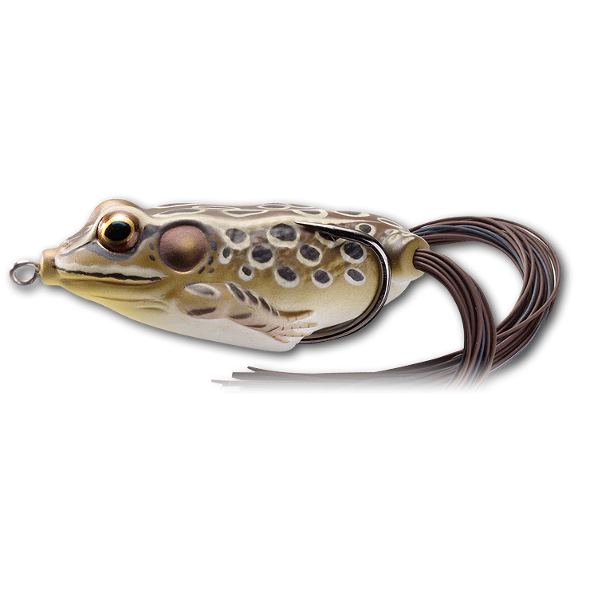 HOLLOW BODY FROG WALKING BAIT 4,5CM 7G 502 TAN maro LIVE TARGET