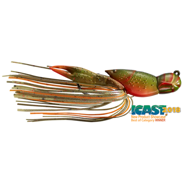 HOLLOW CRAWFISH JIG 4,5CM 14G 145 oliv portocaliu LIVE TARGET