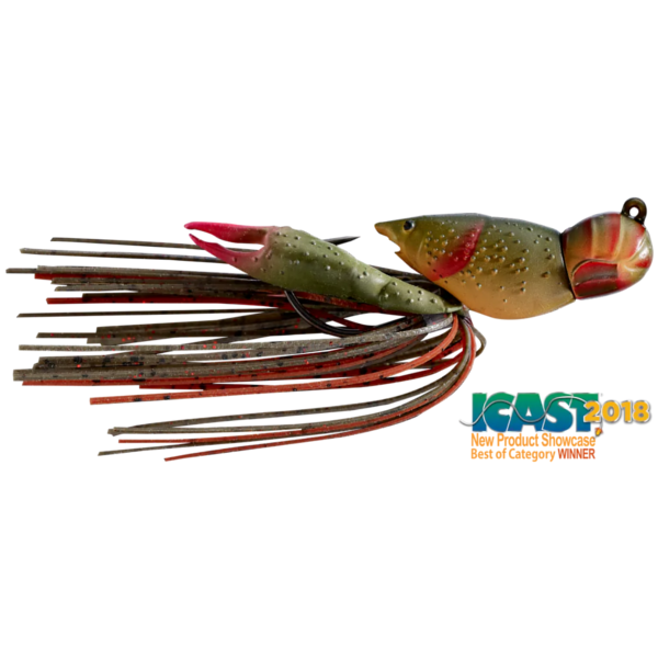 HOLLOW CRAWFISH JIG 4CM 11G 144 maro rosu LIVE TARGET