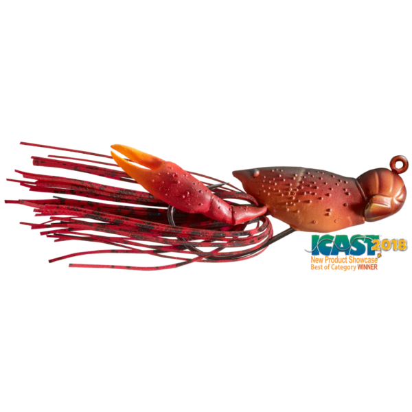 HOLLOW CRAWFISH JIG 4CM 11G 306 rosu LIVE TARGET