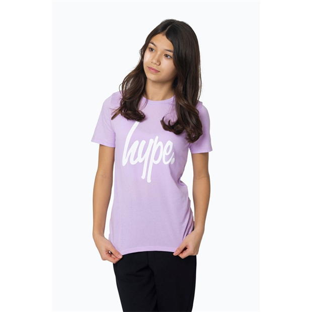 Hype Star Tee 2pkSet copii mov negru