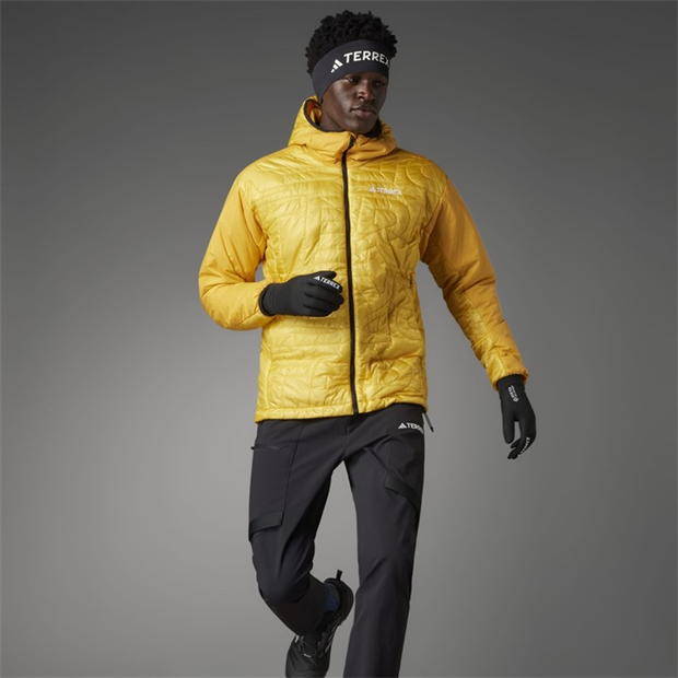 Jacheta adidas Terrex Xperior Varilite Hybrid Primaloft Softshell pentru Barbati galben