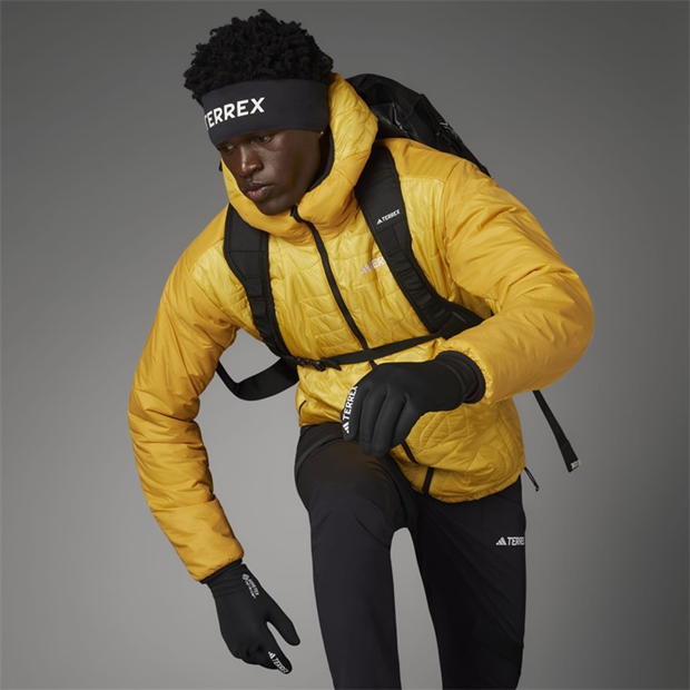 Jacheta adidas Terrex Xperior Varilite Hybrid Primaloft Softshell pentru Barbati galben