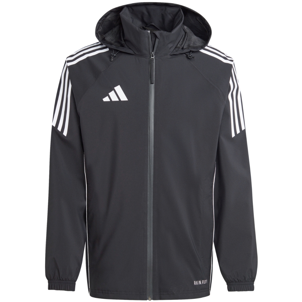 Jacheta adidas Tiro 24 ploaie negru and alb IJ7390 barbati