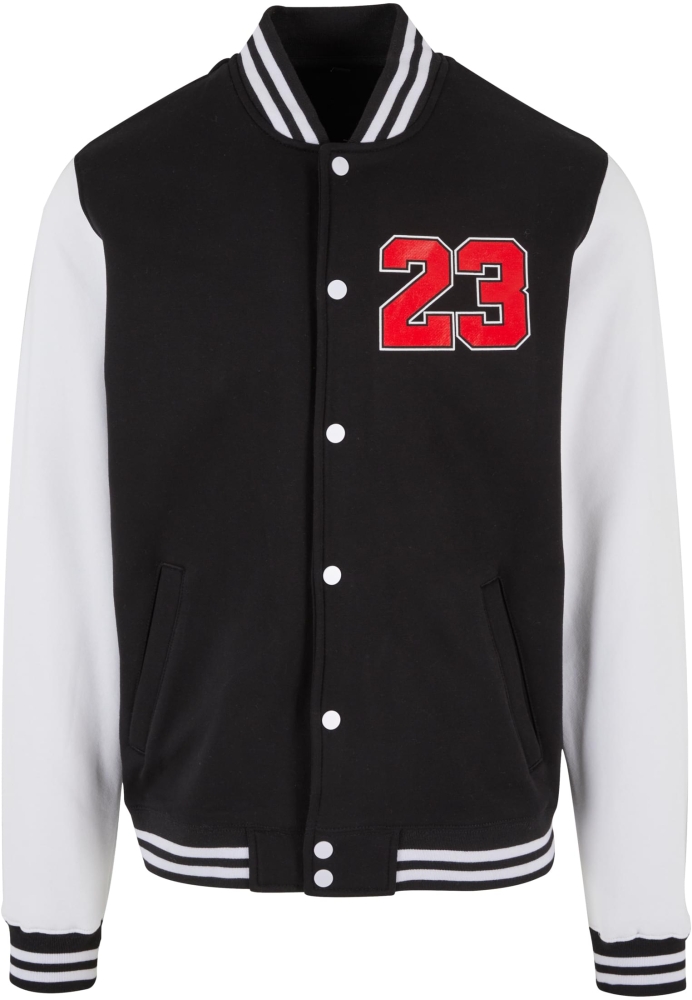 Jacheta Ballin 23 College negru alb Mister Tee