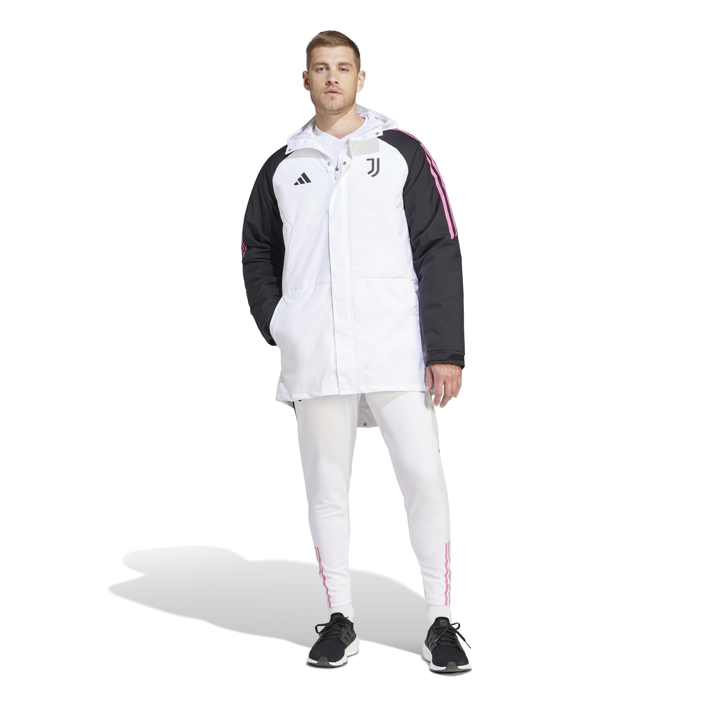 Jacheta parka adidas Juventus Condivo 23 Stadium pentru adulti alb