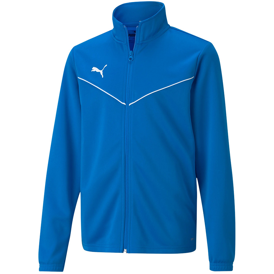 Jacheta Puma TeamRISE antrenament Poly albastru 657393 02 copii