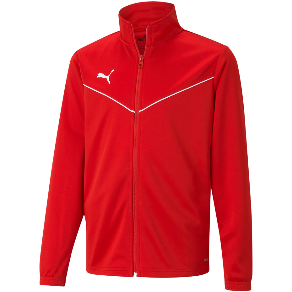 Jacheta Puma TeamRISE antrenament Poly rosu 657393 01 copii