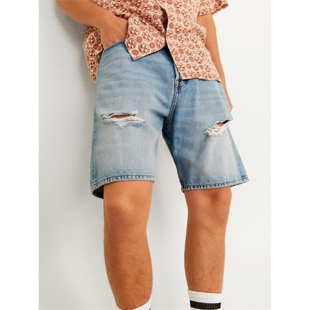 Jack and Jones Org Short pentru barbati albastru denim