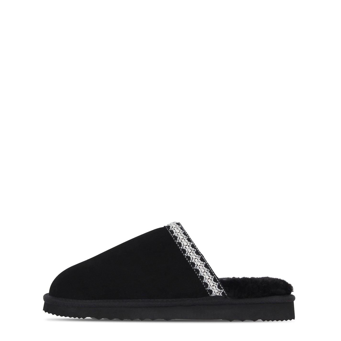 Papuci de Casa Jack Wills Mule negru