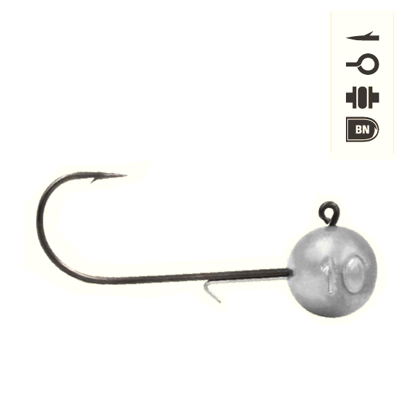 JIG CARLIG NR 1 0 10G 25BUC PL marime 1-0 MUSTAD