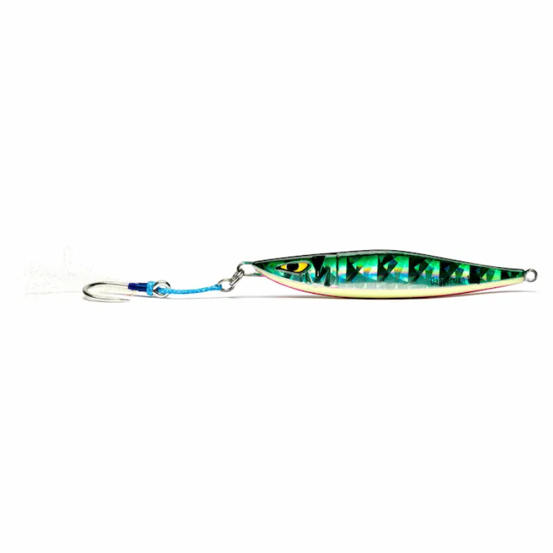 JIG DAGGERMAN verde MACKEREL 100G 20MM MUSTAD