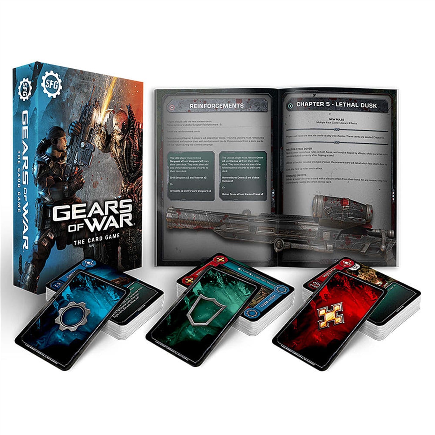 Jocuri Gears of War Gears of War: The Card multicolor format and universal