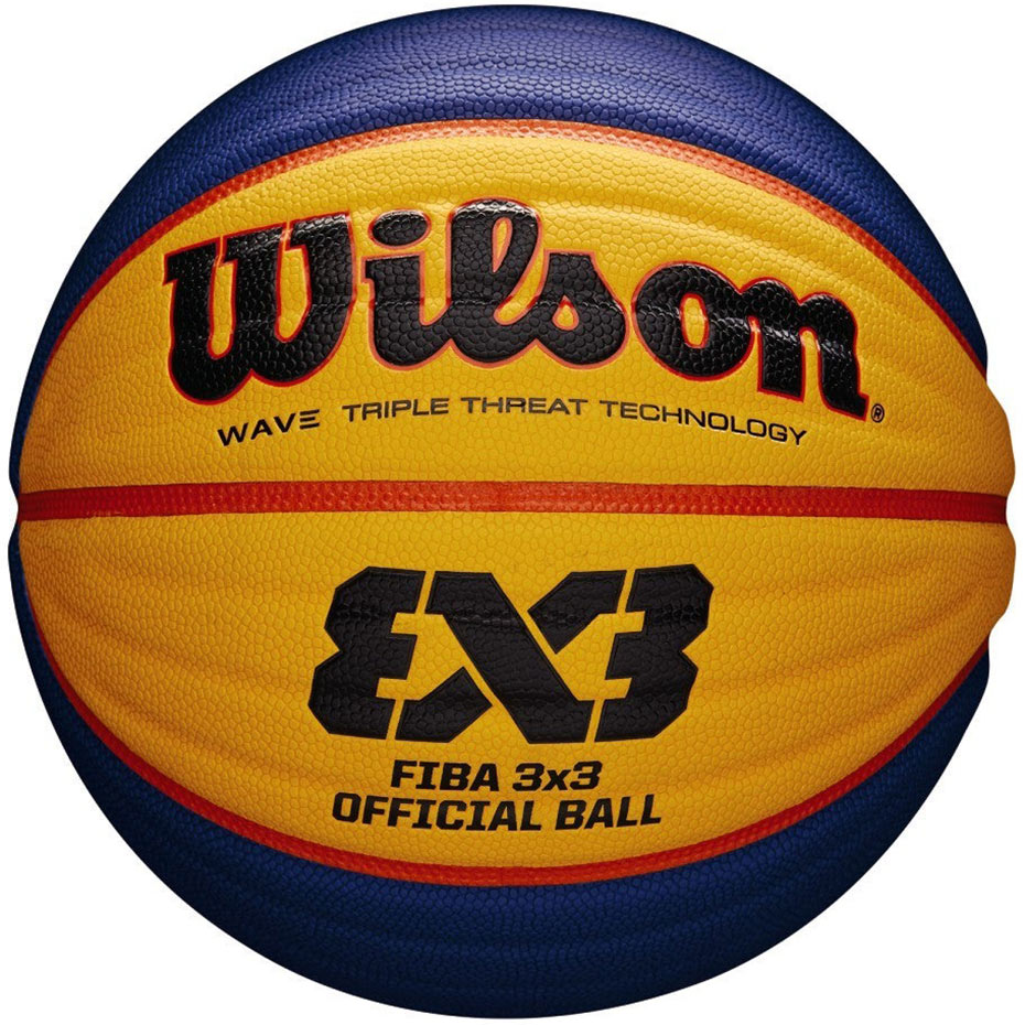 Jocuri Mingi de Baschet Wilson FIBA3X3 bleumarin and portocaliu WTB0533XB