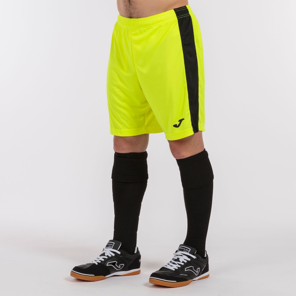 Joma Maxi Short Fluor galben-negru fosforescent