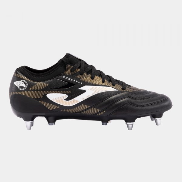 Joma Powerful 2401 negru Gold gazon sintetic auriu