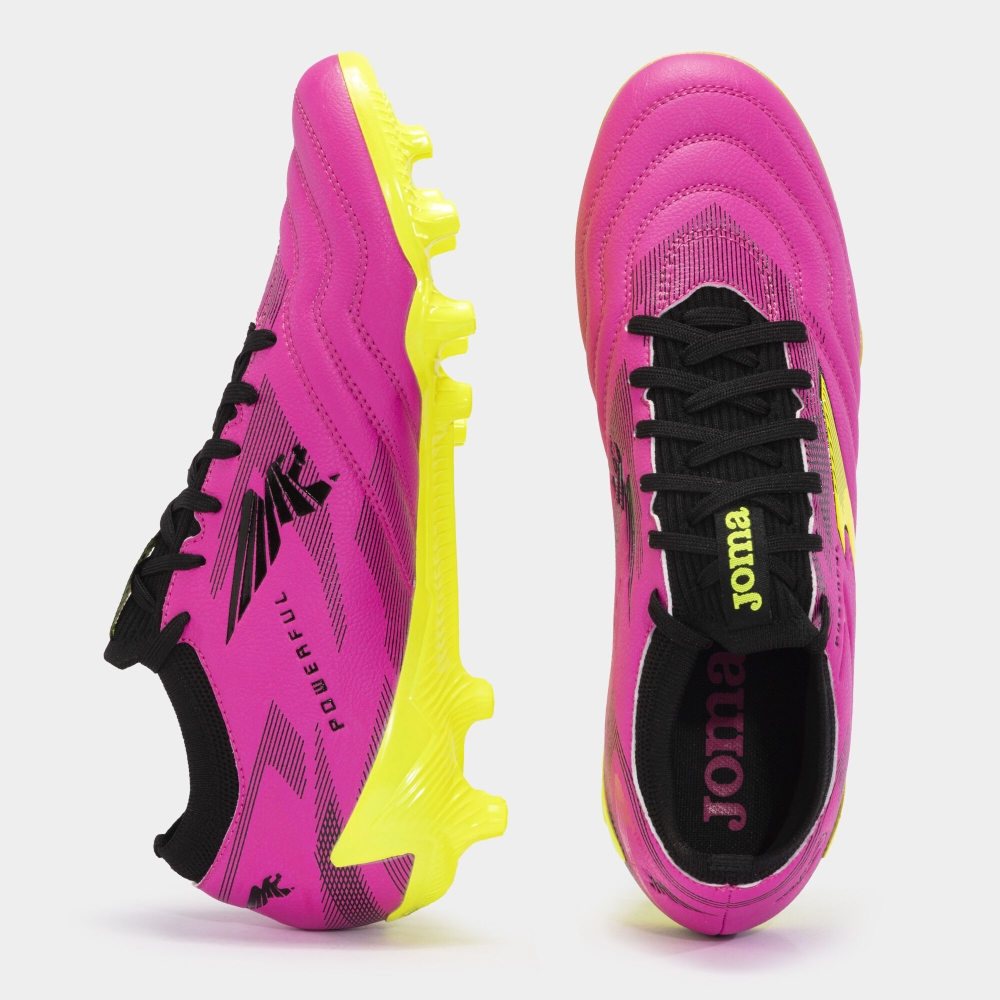 Joma Powerful Cup 2410 roz lamaie Fluor Firm Ground