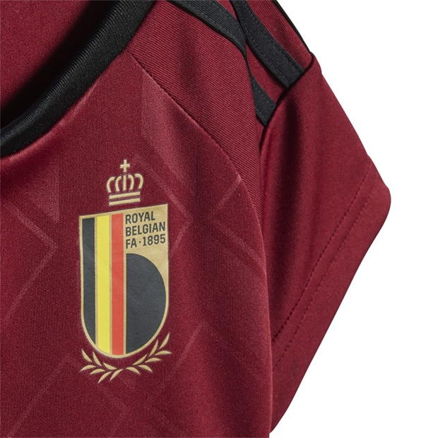 Kit fotbal bebelusi adidas Belgia Acasa 2024 visiniu