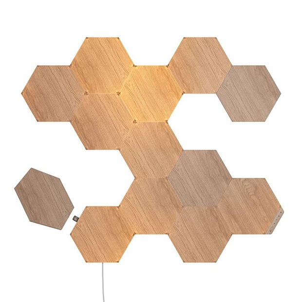 Kit incepatori Nanoleaf Nanoleaf Elements Hexagons - 13 . multicolor format and universal