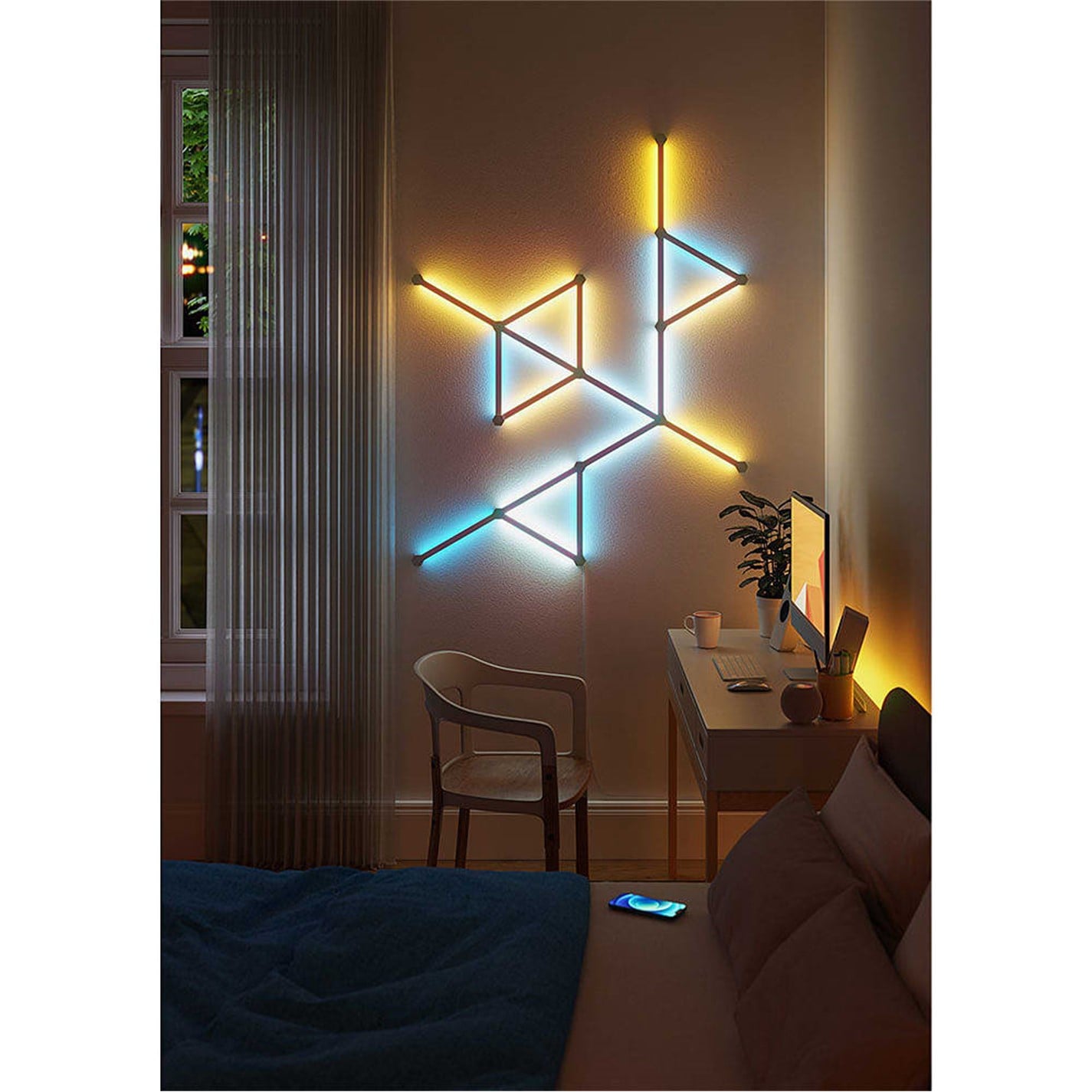 Kit incepatori Nanoleaf Nanoleaf Lines - 15 Light Lines multicolor format and universal