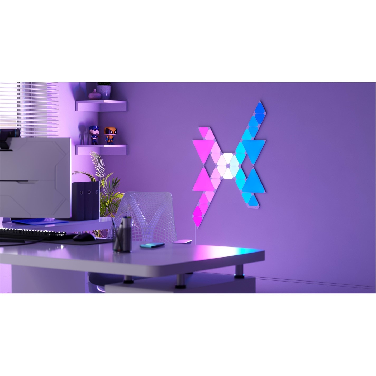 Kit incepatori Nanoleaf Nanoleaf Shapes 32PK Sonic Limited Ed