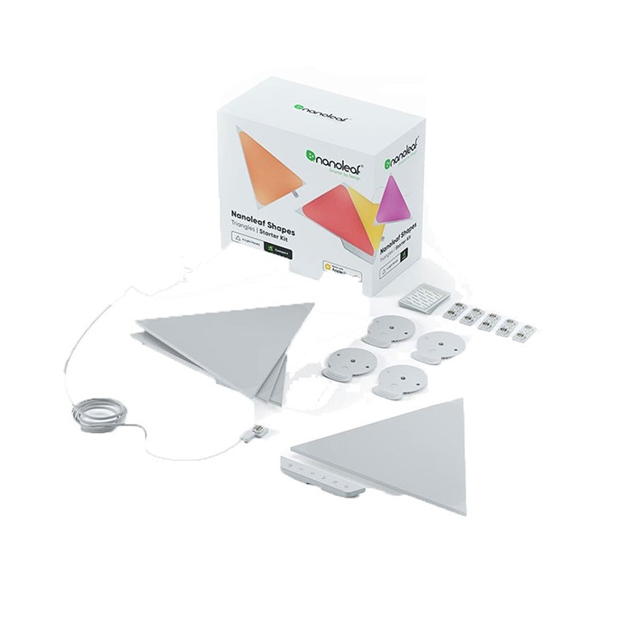 Kit incepatori Nanoleaf Nanoleaf Shapes Triangles - 4 . multicolor