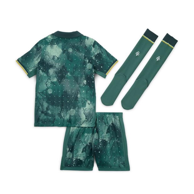 Kit Mini Nike Tottenham Hotspur Third 2024 2025 pentru Bebelusi verde