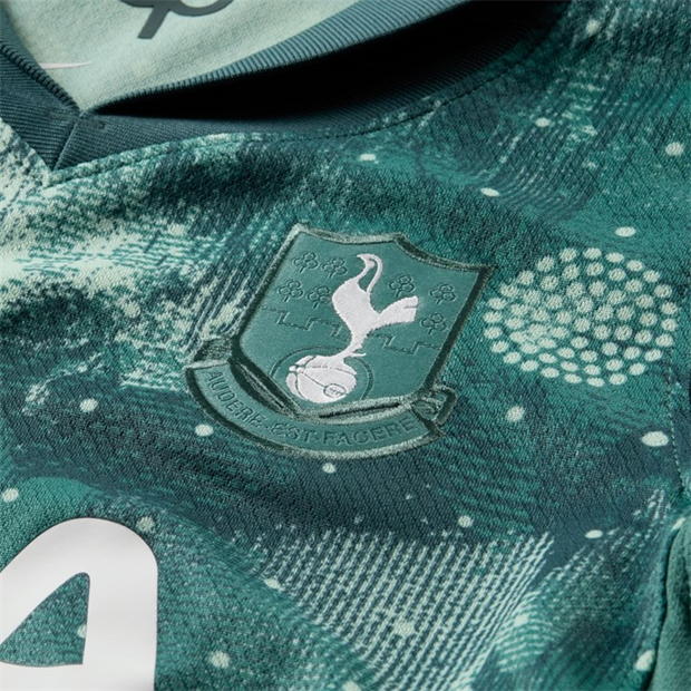 Kit Mini Nike Tottenham Hotspur Third 2024 2025 pentru Bebelusi verde